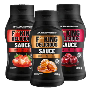 Allnutrition F**king Delicious Sauce 500g - jahoda