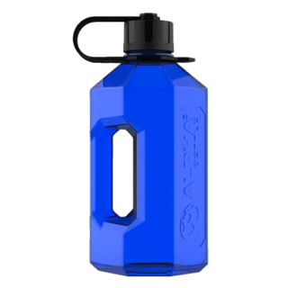 Alpha Designs Alpha Bottle XXL Jug 2,4L - modrý, černý popruh