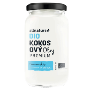 Allnature Kokosový olej panenský BIO - 1000ml