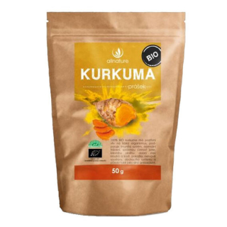 Allnature Kurkuma prášek BIO - 100g