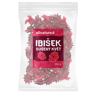 Allnature Ibišek sušený květ - 250g