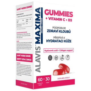 Alavis Maxima Gummies 60 tablet + 30 kapslí - lesní ovoce
