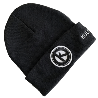 Kulturistika.com Zimní čepice Beanie - černá