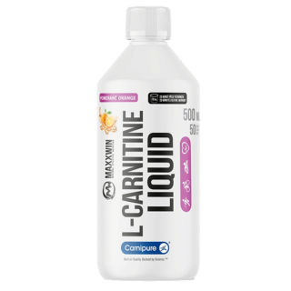 MAXXWIN L-Carnitine Liquid 500ml - pomeranč