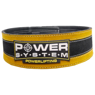 Power System Fitness opasek STRONGLIFT PS 3840 žlutý - S/M