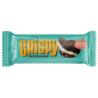 BiotechUSA Crispy protein bar 40g - kakao