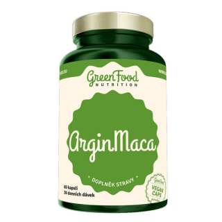 GreenFood ArginMaca - 120 kapslí