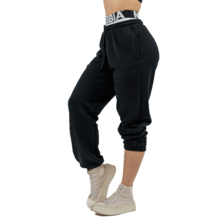 Nebbia Sportovní tepláky MUSCLE MOMMY 623 černé - M