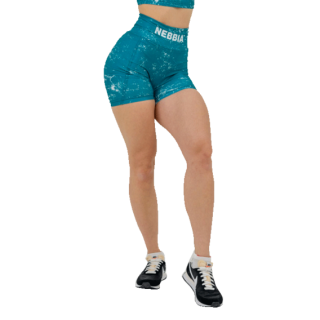 Nebbia Legínové šortky s vysokým pasem 5” HAMMIES 615 zelené - L