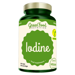 GreenFood Jód - 120 kapslí
