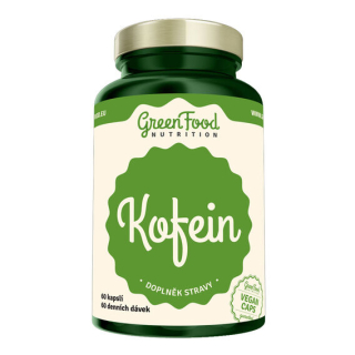 GreenFood Kofein - 120 kapslí