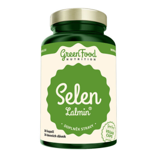 GreenFood Selen Lalmin - 90 kapslí