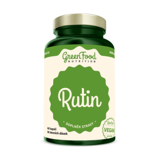 GreenFood Rutin + Vitamin C - 90 kapslí