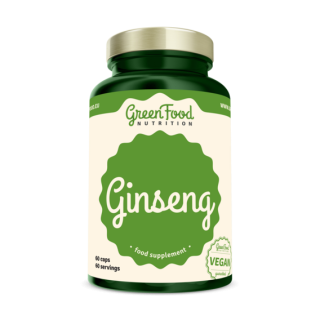 GreenFood Ženšen - 90 kapslí