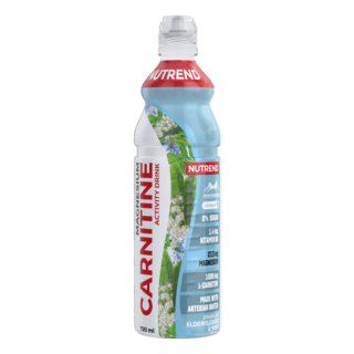 Nutrend Carnitine Magnesium Activity Drink 750ml - bezinka, máta (perlivé)