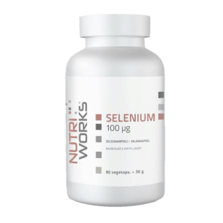 NutriWorks Selenium 100µg - 90 kapslí