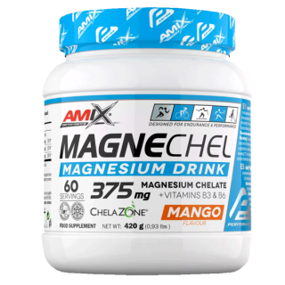 Amix MagneChel Magnesium Chelate Drink 420g - mango