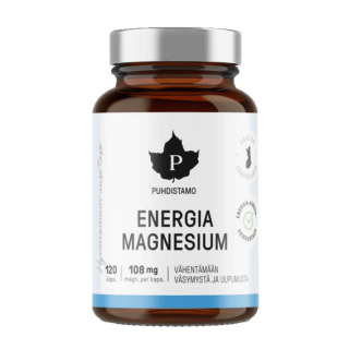 Puhdistamo Energia Magnesium - 120 kapslí