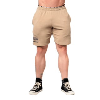 Nebbia Teplákové kraťasy GYM BRO 352 hnědé - XL