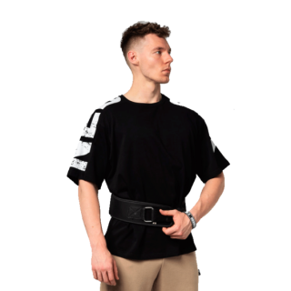 Nebbia Oversized tričko LIFTING CLUB 353 černé - L