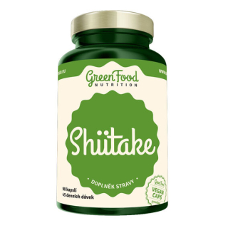 GreenFood Shiitake - 120 kapslí