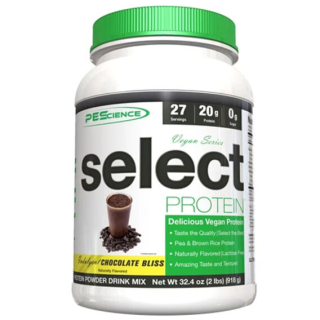 PEScience Vegan Select protein 918g - chocolate bliss