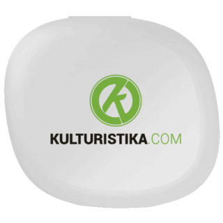 Kulturistika.com Pillbox 5 sekcí - bílý