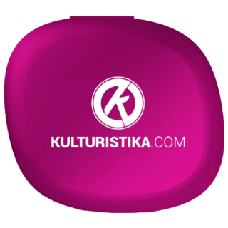 Kulturistika.com Pillbox 5 sekcí - růžový