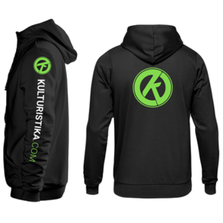 Pánská mikina s kapucí Classic černá - XXL