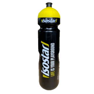 Isostar láhev 1litr - špunt - černá