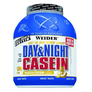 Weider Day & Night Casein 1,8kg - vanilka