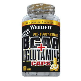 Weider BCAA + L-Glutamine - 180 kapslí