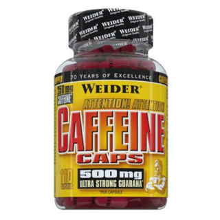 Weider Caffeine caps - 250 kapslí