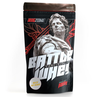 Big Zone Battle Whey 1000g - vanilkové macchiato