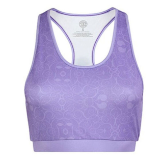Golds Gym Dámský Crop Top fialový - XS