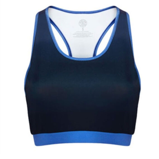 Golds Gym Dámský Crop Top modrý - XS