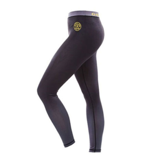 Golds Gym Dámské legíny Long GYM tmavě šedé - XS