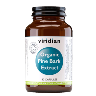 Viridian Pine Bark Extract Organic - 30 kapslí