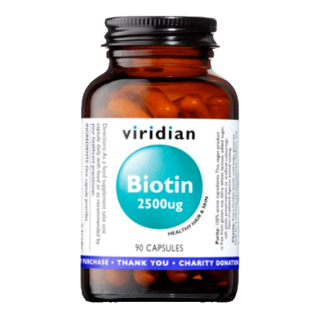 Viridian Biotin 2500ug - 90 kapslí