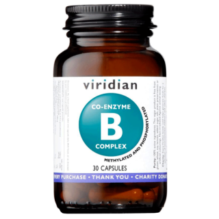 Viridian Co-enzyme B Complex - 30 kapslí