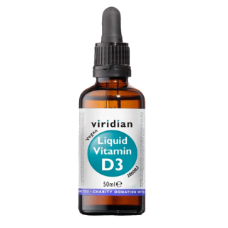 Viridian Liquid Vitamin D3 2000IU - 50ml