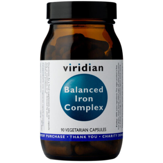 Viridian Balanced Iron Complex - 90 kapslí