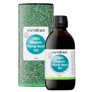 Viridian Hemp Seed Oil Organic - 200ml