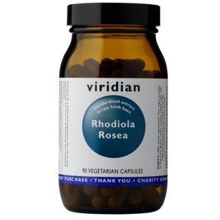 Viridian Rhodiola Rosea - 90 kapslí