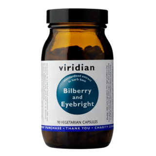 Viridian Bilberry and Eyebright - 90 kapslí