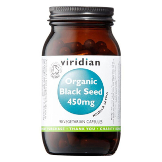 Viridian Organic Black Seed - 90 kapslí