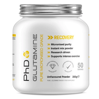 PhD Glutamine pure micronised grade - 250g
