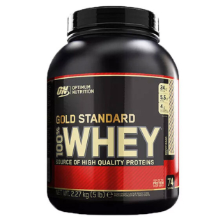 Optimum Gold Standard 100% Whey 2270g - čokoláda, arašídové máslo
