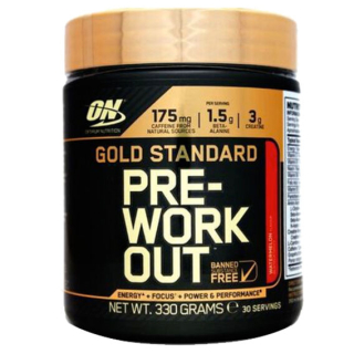 Optimum Pre-Workout 330g - ovocný punč