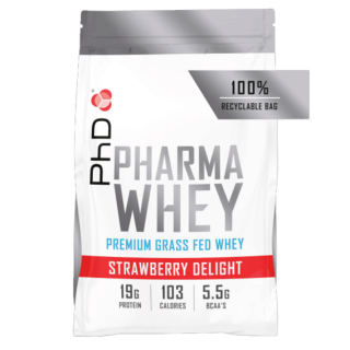 PhD Pharma Whey 2000g - jahoda